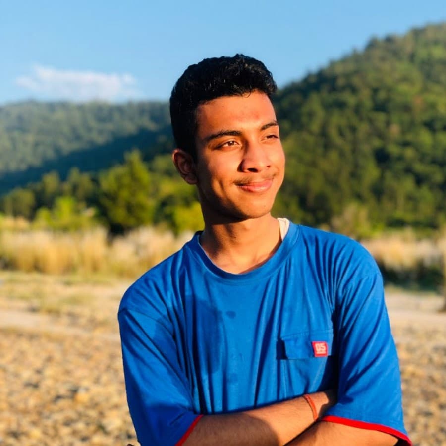 Portrait of Ayush Adhikari