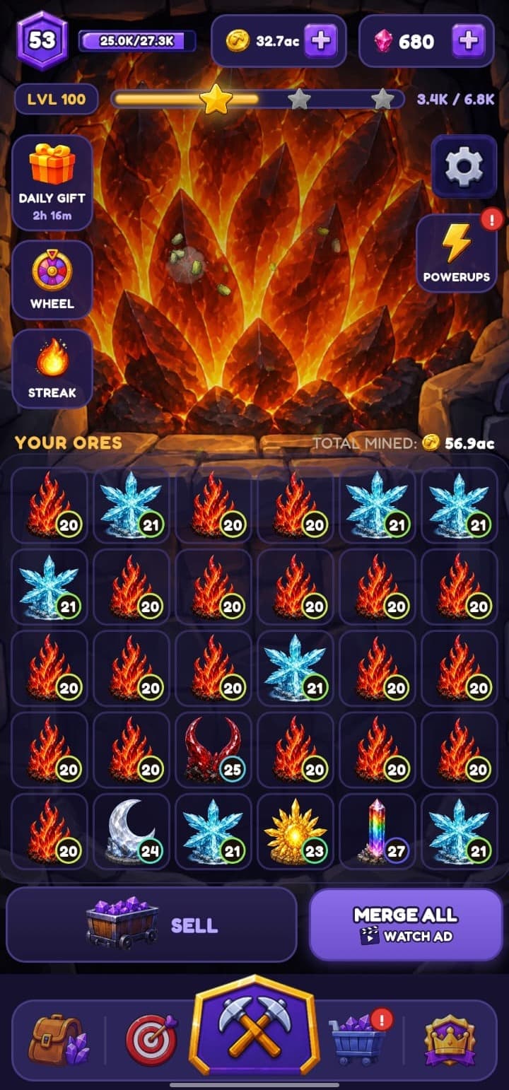Merge Miner screenshot 1
